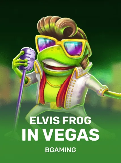 Elvis Frog in Vegas game tile